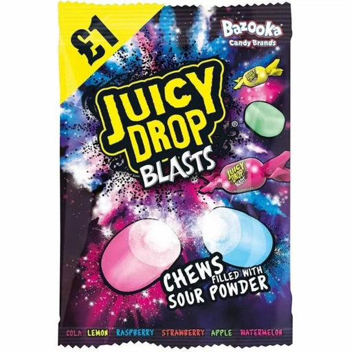 Bazooka | Bazooka | Juicy Drop Blast Bag | £1 | The Sweetie Shoppie
