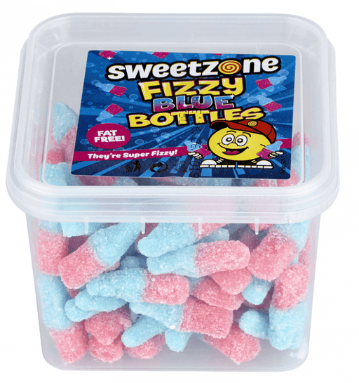 Sweetzone | Fizzy Pink and Blue Bottles 170g | Mini Sweet Tub | Sweetzone | The Sweetie Shoppie