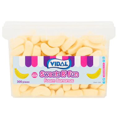 Vidal | Foam Bananas Sweet Tub | Vidal | The Sweetie Shoppie