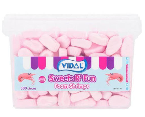 Vidal | Foam Shrimps | Sweet Tub | Vidal | The Sweetie Shoppie