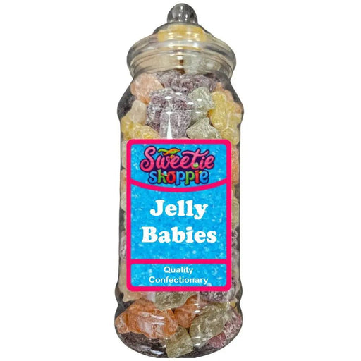 The Sweetie Shoppie | Jelly Babies | Sweet Jar 970ml | The Sweetie Shoppie