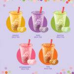 Jelly Belly | Jelly Belly 5 Flavour Bubble Tea Mix Gift Box - 125g | The Sweetie Shoppie