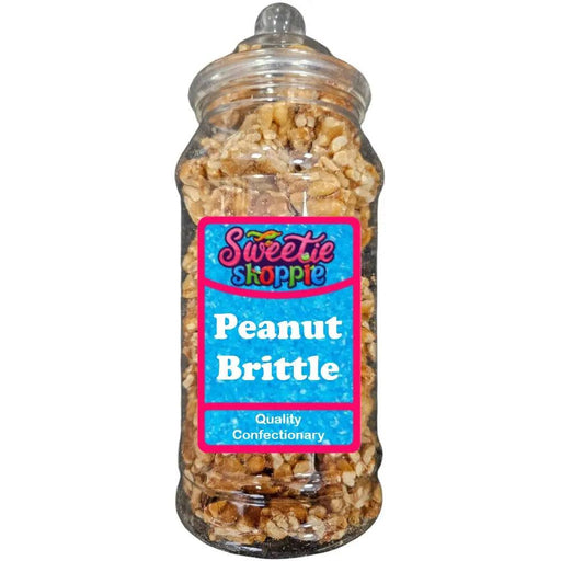 The Sweetie Shoppie | Peanut Brittle | Sweet Jar 970ml | The Sweetie Shoppie