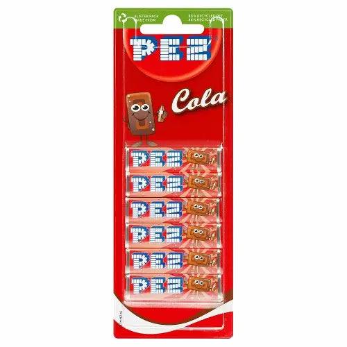Pez | Pez | Cola 68g Refills | (6 in a Pack) | The Sweetie Shoppie