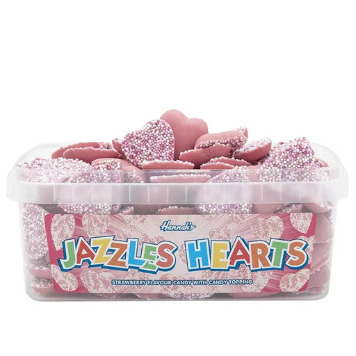 Hannah's | Pink Strawberry Hearts | Sweet Tub | Hannah's | The Sweetie Shoppie