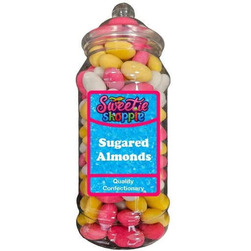 The Sweetie Shoppie | Sugared Almonds | Sweet Jar 970ml | The Sweetie Shoppie