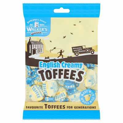 Walkers | Walker's | Nonsuch English Creamy Toffees 150g | The Sweetie Shoppie