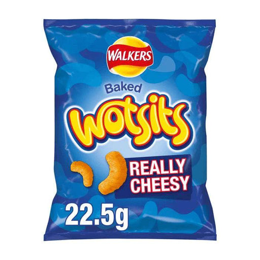 The Sweetie Shoppie | Walkers Wotsits Really Cheesy Snacks Crisps 22.5g | The Sweetie Shoppie