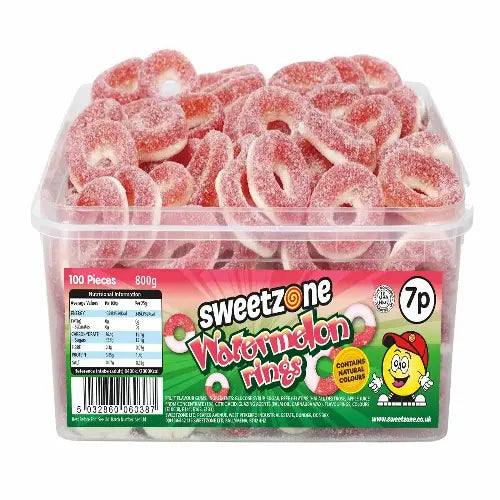 Sweetzone | Watermelon Rings | Sweet Tub | Sweetzone | The Sweetie Shoppie