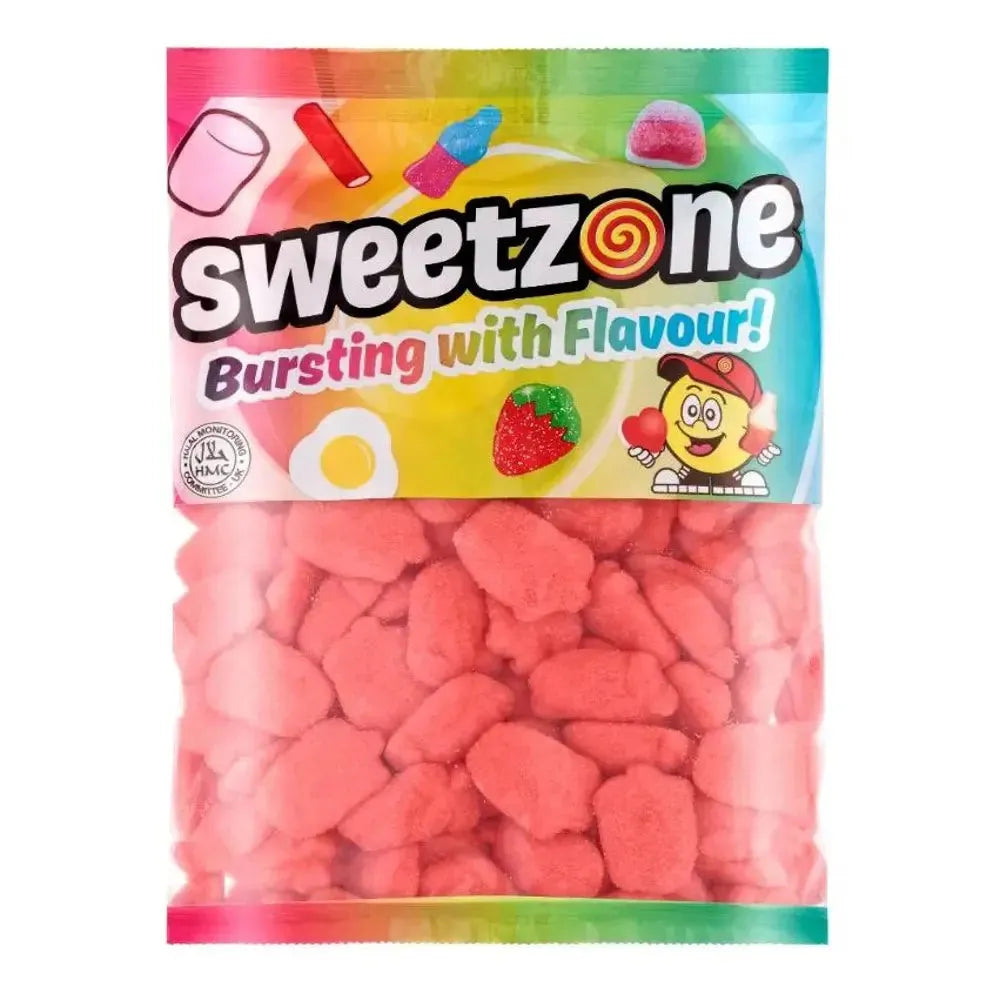 Sweetzone | Foam Strawberry | 1Kg Bag