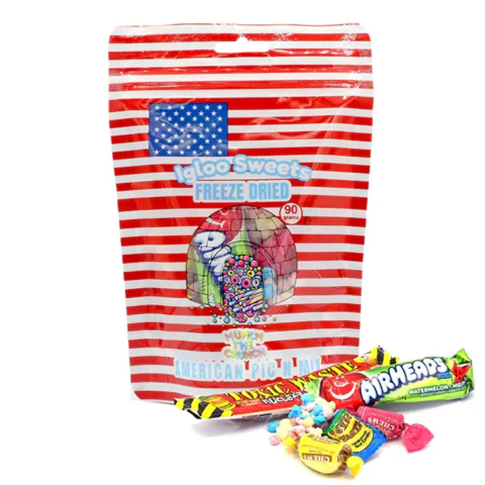 Igloo | Freeze Dried | American Pick n Mix | Sweets Pouch 90g