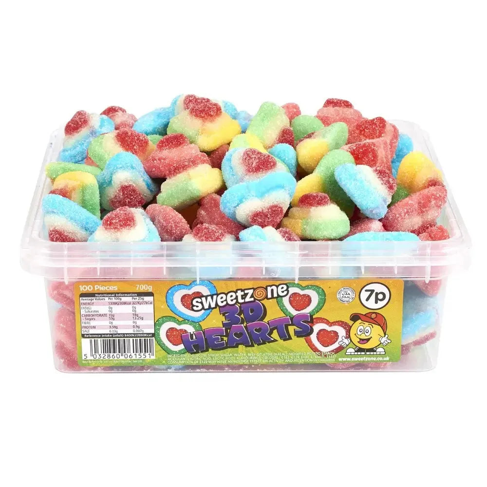 Sweetzone - 3D Hearts -  Sweet Tub