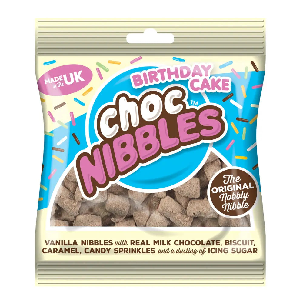 Sweet Dreams | Birthday Cake | Choc Nibbles | Bag 150g