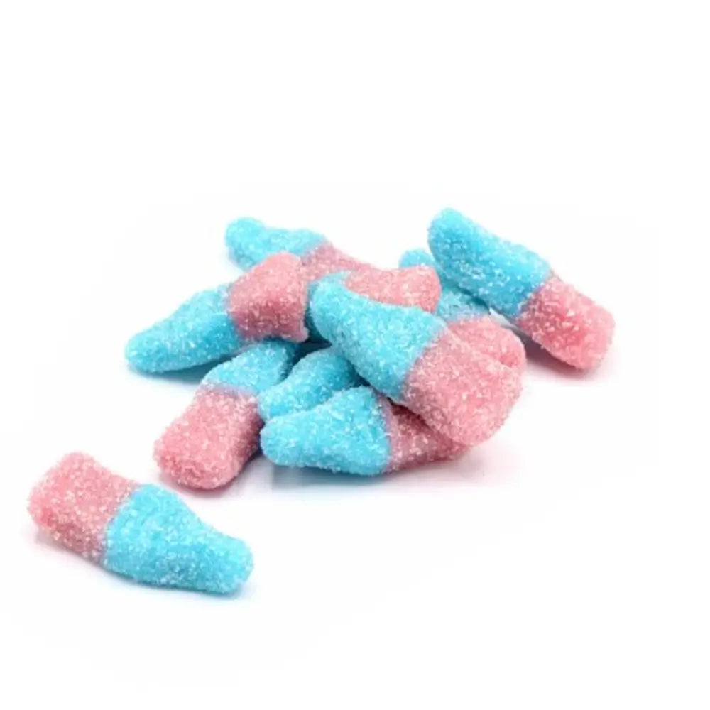 Bouteilles de bubblegum pétillantes | Baignoire sucrée | Royaumes de bonbons