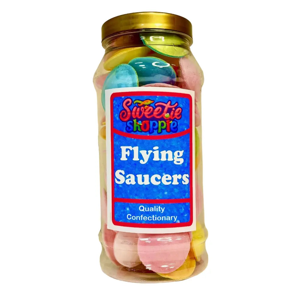 Sweetie Shoppie | Flying Spaceship Saucers | Sweet Jar 970ml