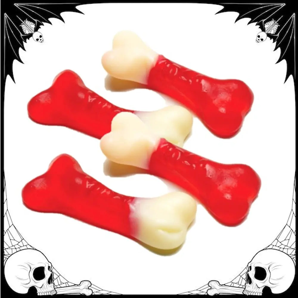 Halloween | Jelly Bones | Bone-Shaped Jelly Sweets 