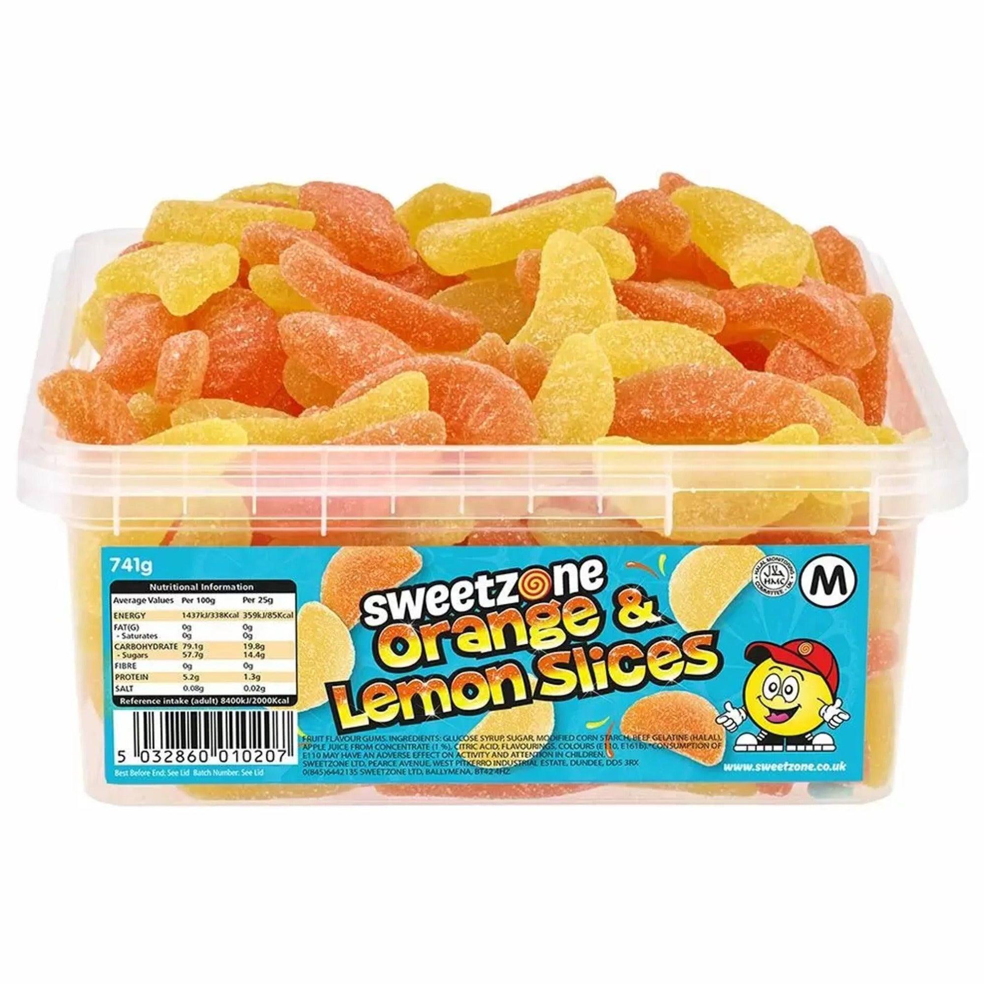 Sweetzone | Orange & Lemon Slices | Sweet Tub | Sweetzone | The Sweetie Shoppie