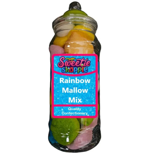 The Sweetie Shoppie | Rainbow Mallow Mix | Sweet Jar 970ml | The Sweetie Shoppie