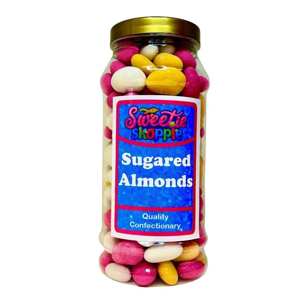 The Sweetie Shoppie | Sugared Almonds | Sweet Jar 970ml | The Sweetie Shoppie