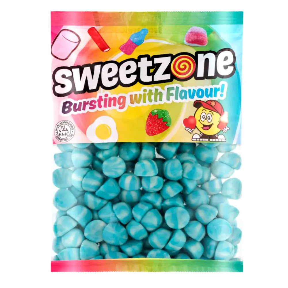 Sweetzone | Jelly Blue Twist Kisses | 1kg Bag