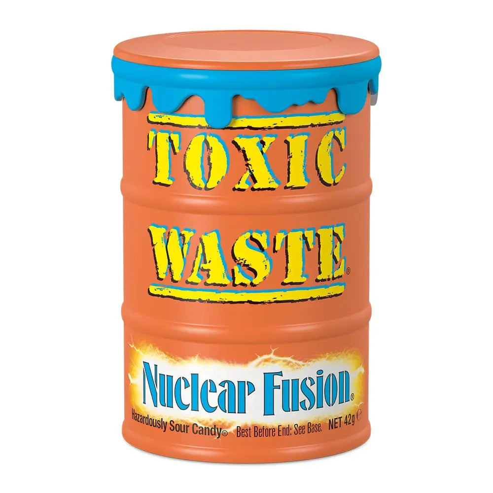 Toxic Waste | Toxic Waste | Nuclear Fusion Drum 42g | Extreme Sour Candy | The Sweetie Shoppie