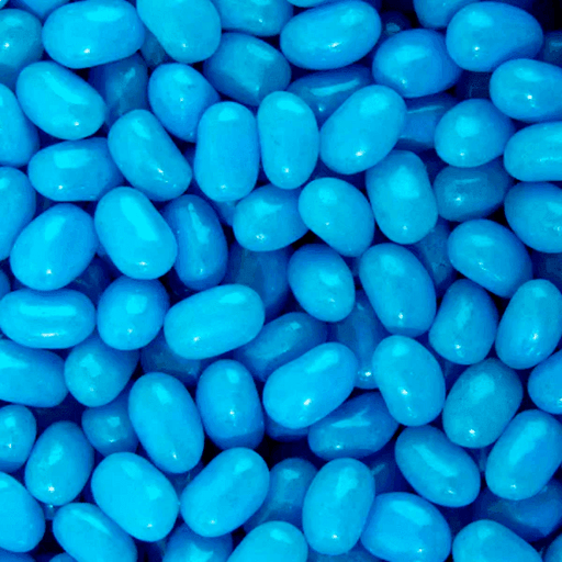 Zed Candy | Blue Blueberry Jelly Beans | 100g | The Sweetie Shoppie