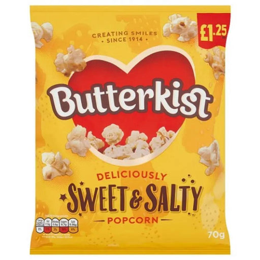 Butterkist | Butterkist Deliciously Sweet & Salty Popcorn 70g | The Sweetie Shoppie