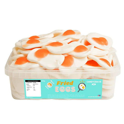 Candy Crave | Candy Crave | Fried Eggs | Sweet Tub 600g | The Sweetie Shoppie