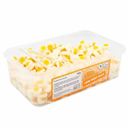 Candy Realms | Candy Realms | Mini Fried Eggs | Sweet Tub 900g | The Sweetie Shoppie