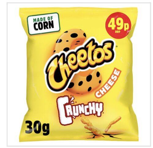 Cheetos | Cheetos | Crunchy Cheese Snacks Crisps 30g | The Sweetie Shoppie