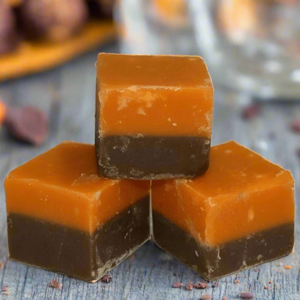 The Fudge Factory | Chocolate & Orange Fudge | The Fudge Factory | The Sweetie Shoppie