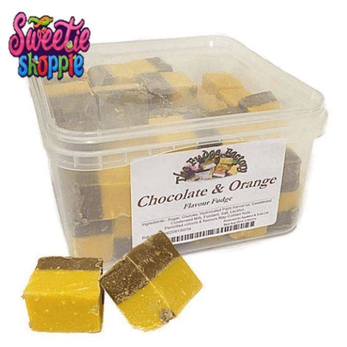 The Fudge Factory | Chocolate & Orange Fudge | The Fudge Factory | The Sweetie Shoppie