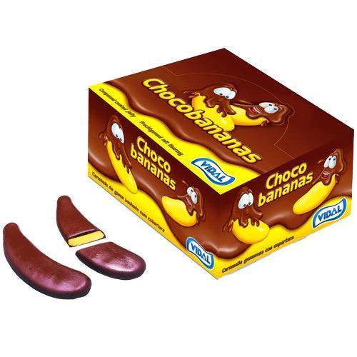 Vidal | Chocolate Bananas | 100g | The Sweetie Shoppie