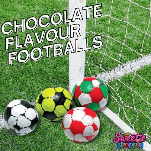 Kingsway | Chocolate Flavour Footballs | Kingsway | The Sweetie Shoppie