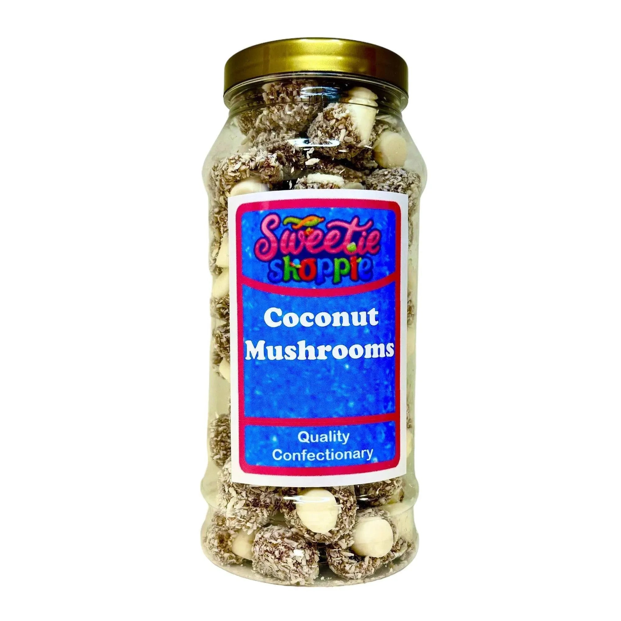 The Sweetie Shoppie | Coconut Mushrooms | Sweet Jar 970ml | The Sweetie Shoppie