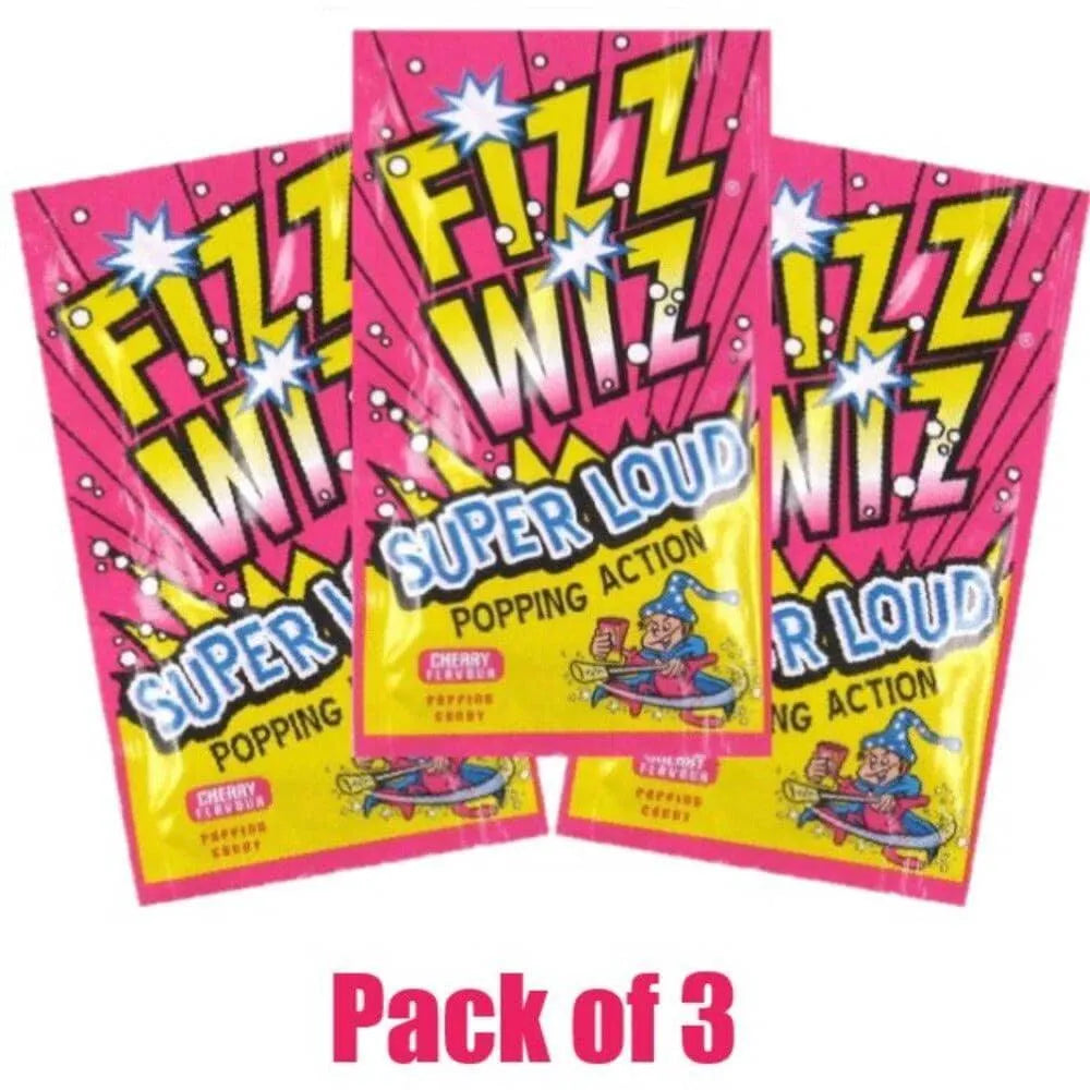 Hannah's - Fizz Wizz Strawberry Popping Candy - Hannah's - The Sweetie Shoppie