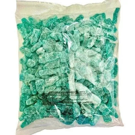 The Sweetie Shoppie | Fizzy Blue Bottles 1kg Bag | The Sweetie Shoppie