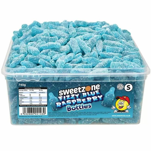 Sweetzone | Fizzy Blue Raspberry Bottles | Sweet Tub | Sweetzone | The Sweetie Shoppie