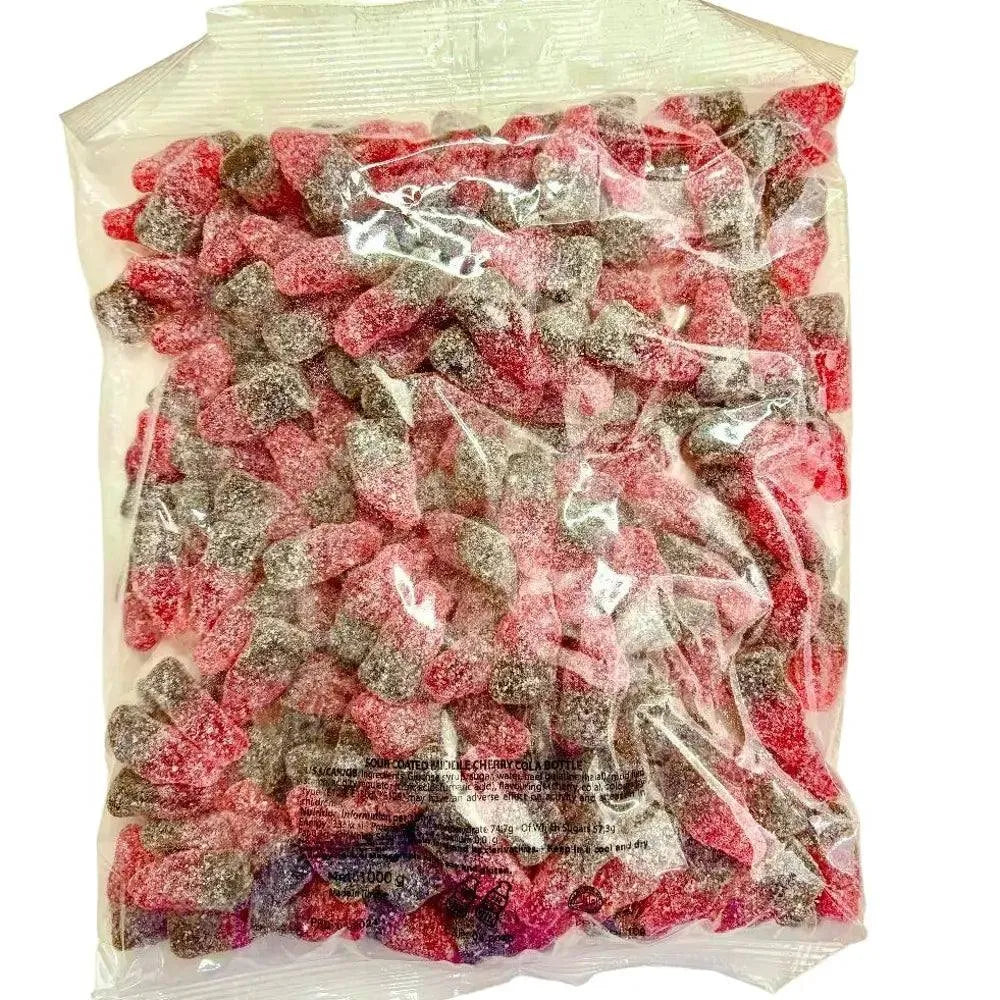 The Sweetie Shoppie | Fizzy Cherry Cola Bottles 1kg Bag | The Sweetie Shoppie