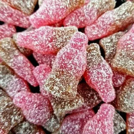 The Sweetie Shoppie | Fizzy Cherry Cola Bottles | 100g | The Sweetie Shoppie