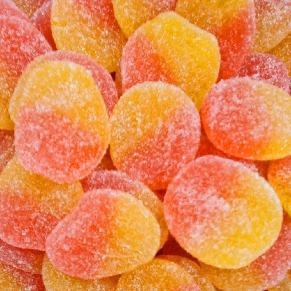 The Sweetie Shoppie | Fizzy Peaches | 🚫 Gluten | 🥛 100g | The Sweetie Shoppie