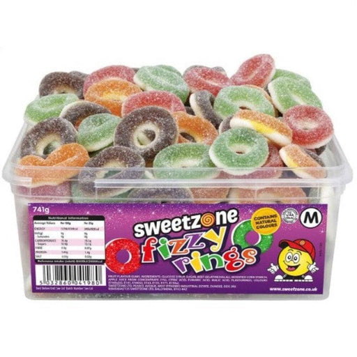 Sweetzone | Fizzy Rings | Sweet Tub | Sweetzone | The Sweetie Shoppie