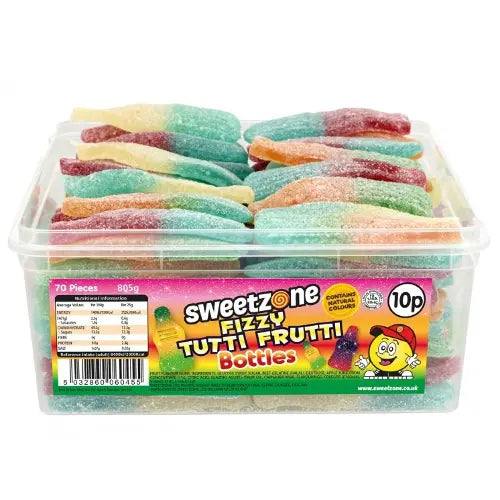 Sweetzone | Fizzy Tutti Frutti Bottles | Sweet Tub | Sweetzone | The Sweetie Shoppie