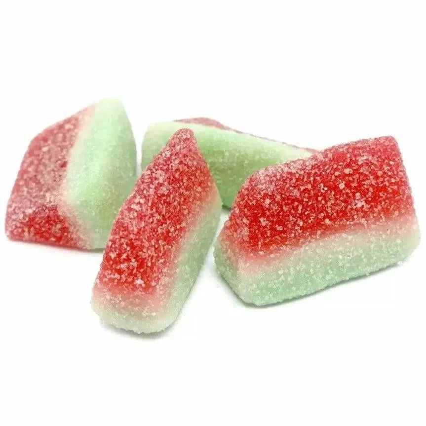 The Sweetie Shoppie | Fizzy Watermelon Slices | 100g | The Sweetie Shoppie