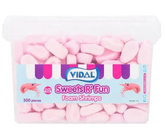 Vidal | Foam Shrimps | Sweet Tub | Vidal | The Sweetie Shoppie