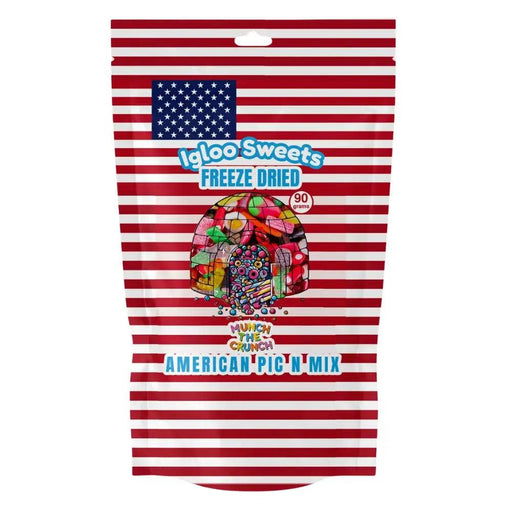 🇺🇸🍬 Igloo American Pic n Mix Freeze Dried Sweets - Crunchy USA Candy Revolution! 🌟