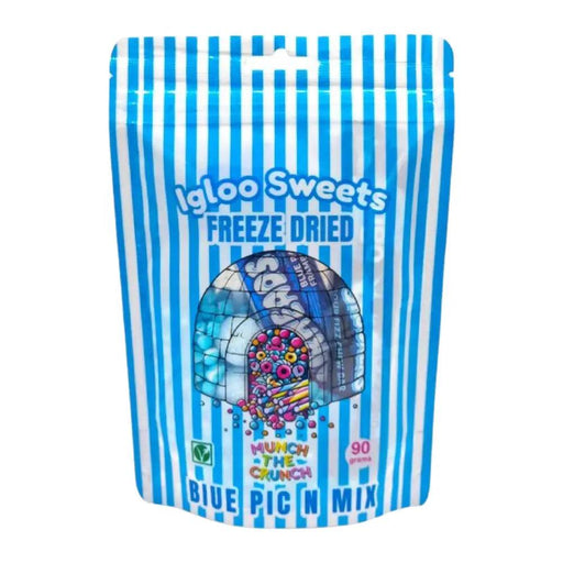 🌟🍬 Igloo Blue Pic n Mix Freeze Dried Sweets - Crunchy Blue Candy Adventure! 🌊