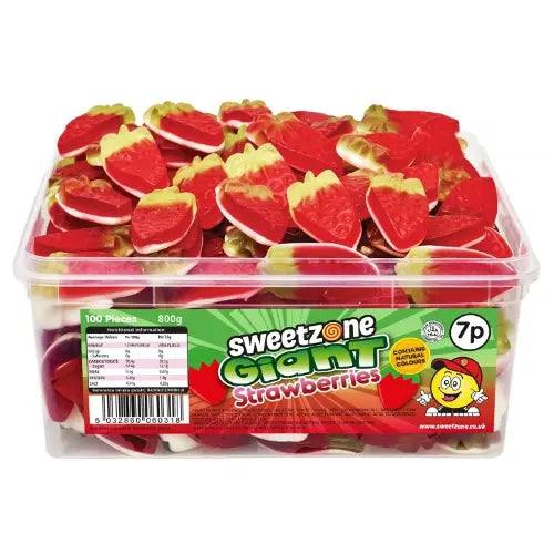 Sweetzone | Giant Strawberries | Sweet Tub | Sweetzone | The Sweetie Shoppie