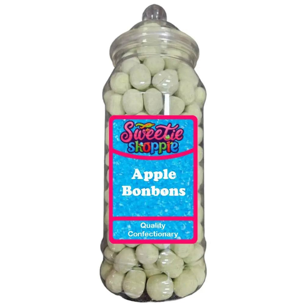 The Sweetie Shoppie | Green Apple Bon Bons | Sweet Jar 970ml | The Sweetie Shoppie