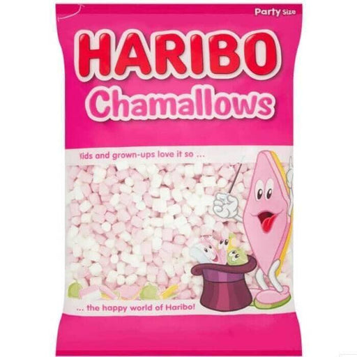 Haribo | Haribo | Chamallows Pink & White Mini Mallows | The Sweetie Shoppie